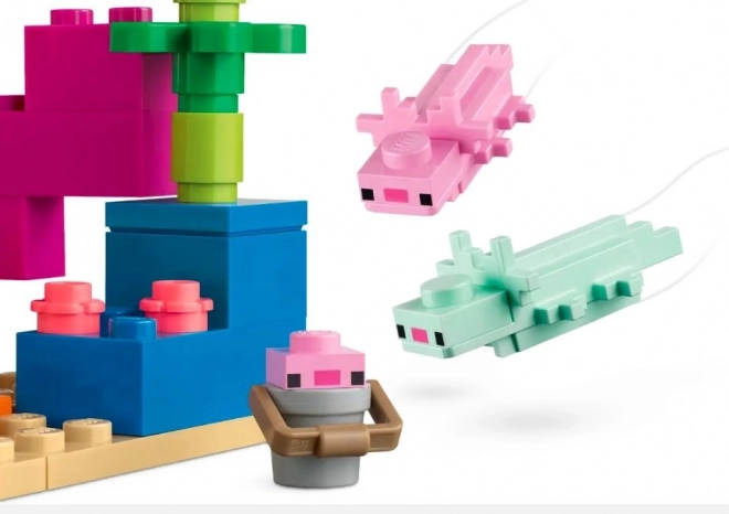 Lego Minecraft - Aksolotl háza