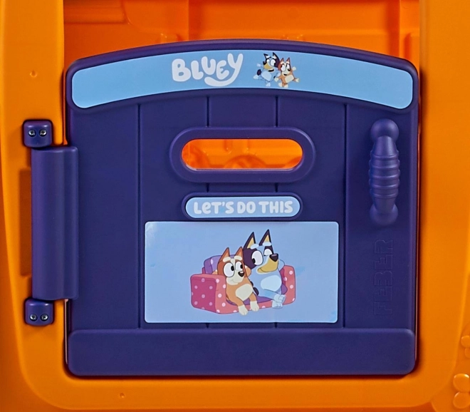 Bluey kerti gyermek házikó levélszekrénnyel