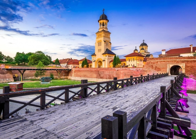 Enjoy kirakós játék - Alba Carolina erőd, Alba-Iulia, Románia (1000 darabos)