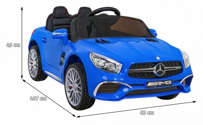 Jármű Mercedes Benz AMG SL65 S Kék