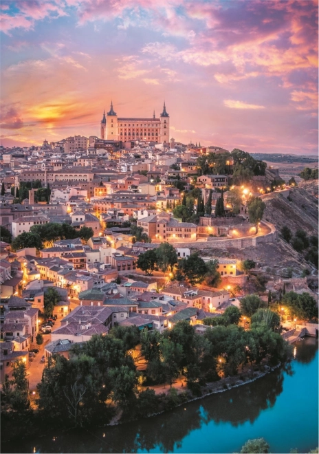 Trefl puzzle készlet: Toledo és alpesi nyár