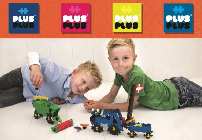 Plus-Plus mini építőkockák 100 darabos pasztell készlet