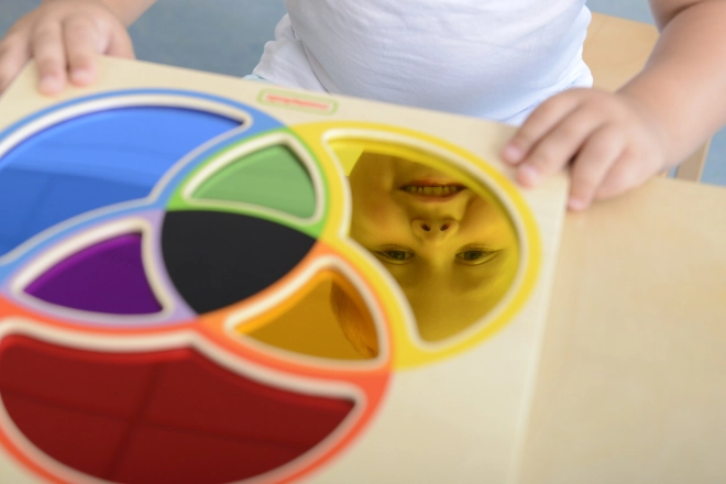 Masterkidz oktatótábla színkeverés tanulása tükörrel