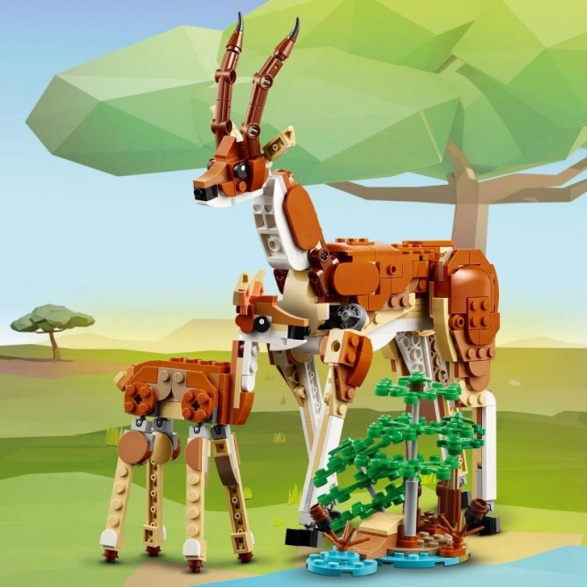 Lego Creator szafari állatok építő készlet