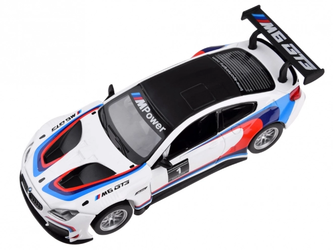 Sportautó modell BMW M6 GT3 1:32 méretarány