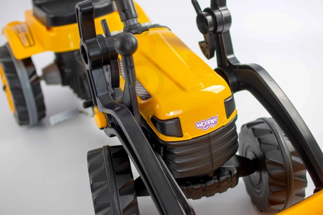 Pedálos traktor buldózerrel Woopie-tól