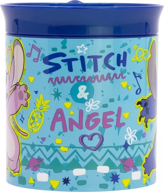 Műanyag bögre Stitch mintával