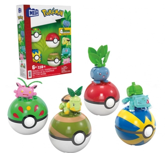 Pokemon fű típusú csapat építő készlet
