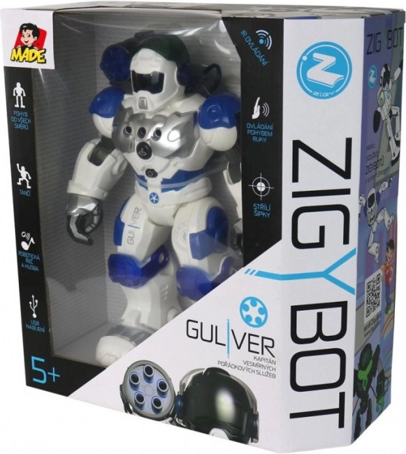 Interaktív Robot Guliver - Az Űrvédelmi Szolgálatok Kapitánya, Kék