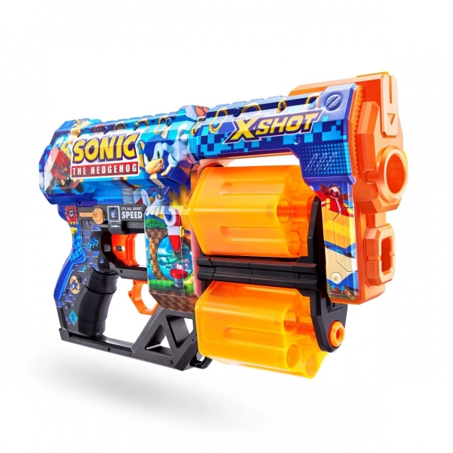 X-Shot Skins Dread Sonic the Hedgehog kilövő