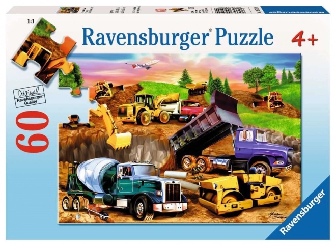 Ravensburger építkezési puzzle 60 darabos