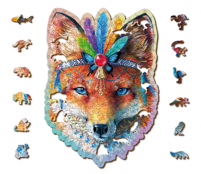 Mystikus Róka Fa Puzzle 250 darab