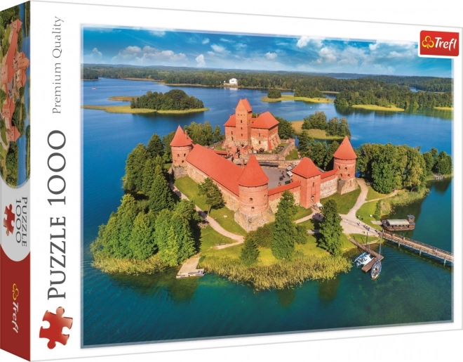 Trefl puzzle Trakai vár, Litvánia 1000 darabos