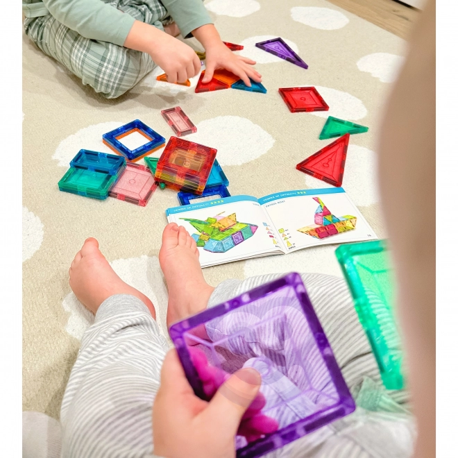 Woopie mágneses Montessori építő kockák 3D
