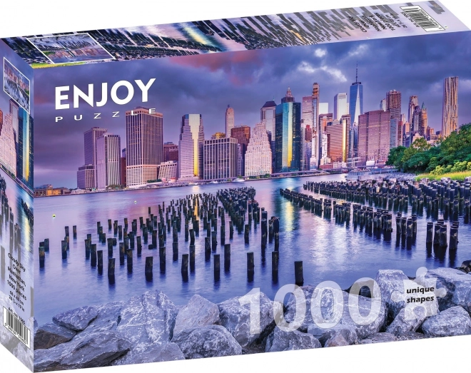 Élvezd a Manhattan borult egét puzzle 1000 darab