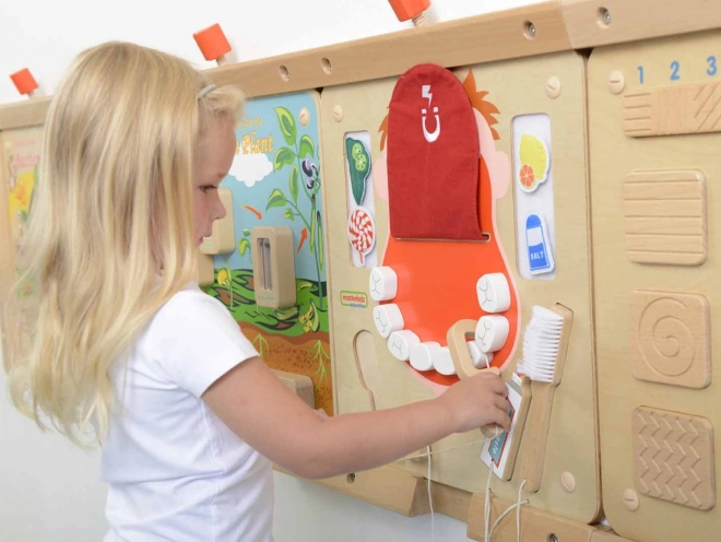 Masterkidz montessori fogápolási falitábla