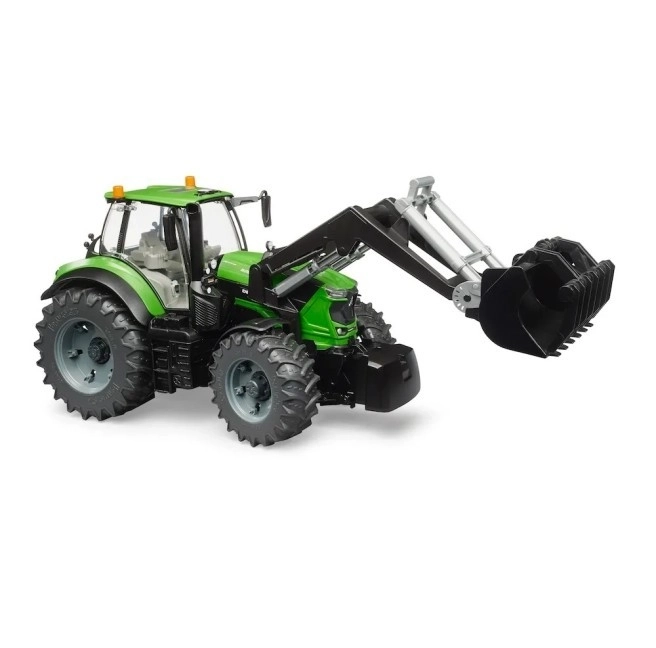 Bruder Deutz-Fahr traktor elülső rakodóval