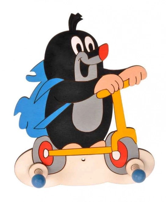 Dodo - 2 kampós Krtek rollerrel fa akasztó