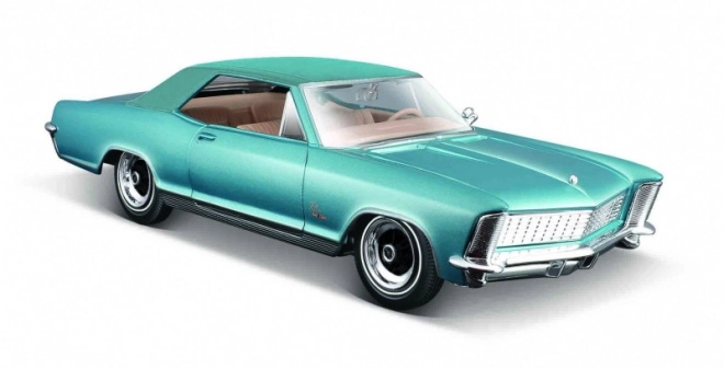 Buick Riviera 1965 modellautó 1/24 - kék