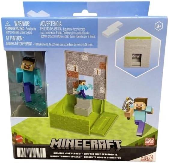 Minecraft Gyémántbánya figurakészlet