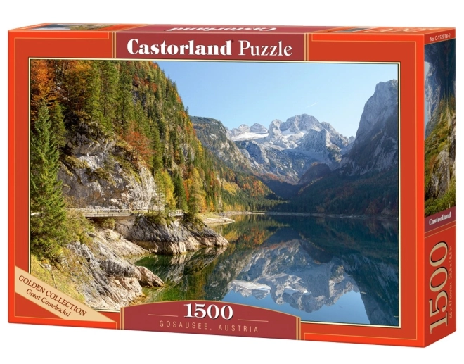 Gosausee tavacska - CASTORLAND puzzle 1500 darab – Gosausee, Ausztria