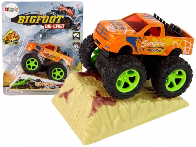 Monster Truck Nagylábú Autó Játékkészlet