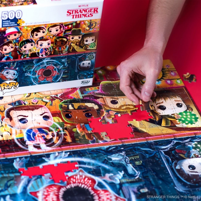 Stranger Things 500 darabos Funko játék puzzle