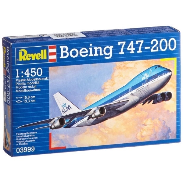 Revell modell készlet Boeing 747-200