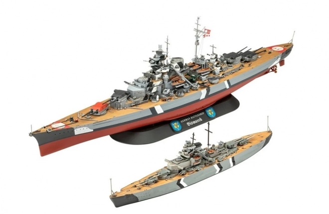 Revell Legendás Bismarck 1/700 ajándék készlet