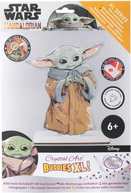 Gyémánt festés XL Star Wars: Grogu