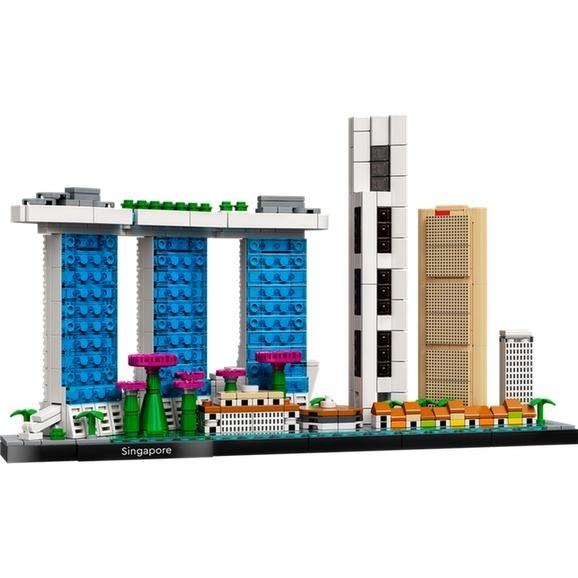 Lego Architecture Singapore Skyline modell