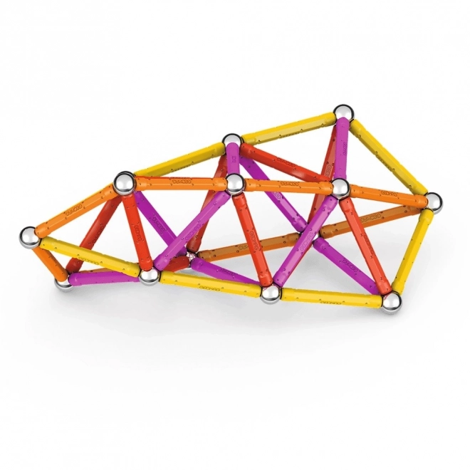 Geomag mágneses építőjátékok klasszikus újrahasznosított 93 darab narancssárga