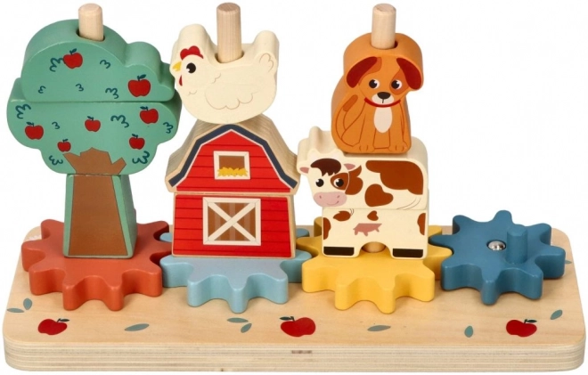 Fogaskerék puzzle - Őrült Farm