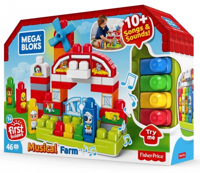 Mega Bloks zenélő farm készlet