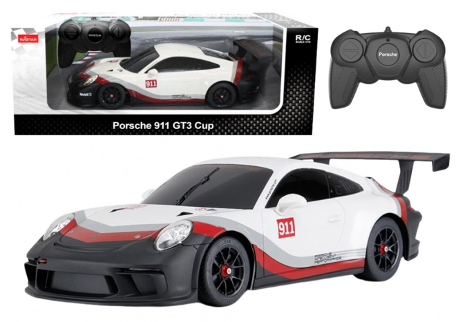 Rc Porsche 911 GT3 fehér-szürke