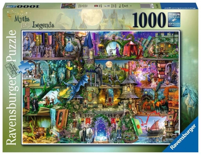 Ravensburger mýták és legendák puzzle 1000 darab