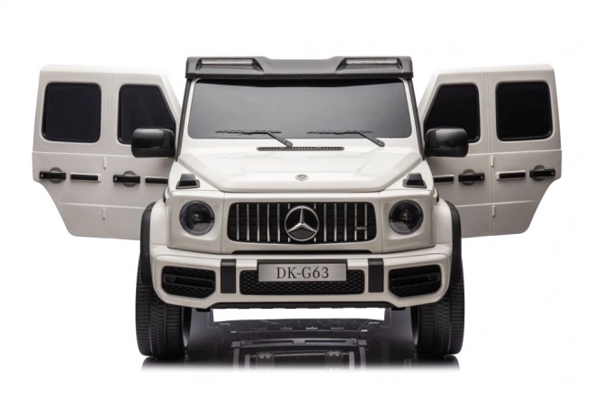 Mercedes G63 akkumulátoros XXL fehér autó 4x4