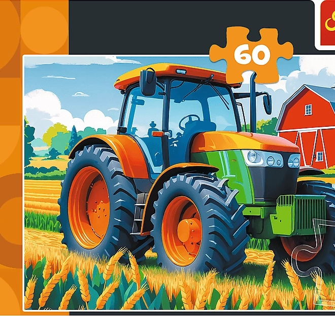 Trefl puzzle Farm Vagont 60 darab