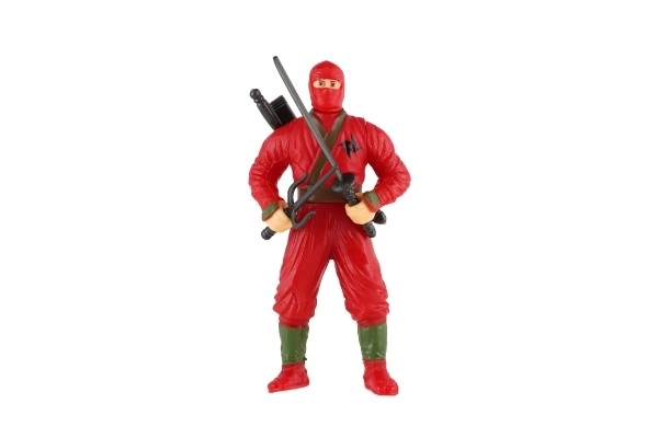 Ninja figura 10 cm kiegészítőkkel