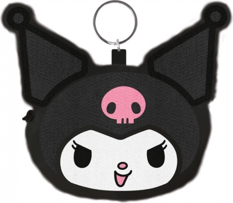 Kuromi plüss pénztárca tok