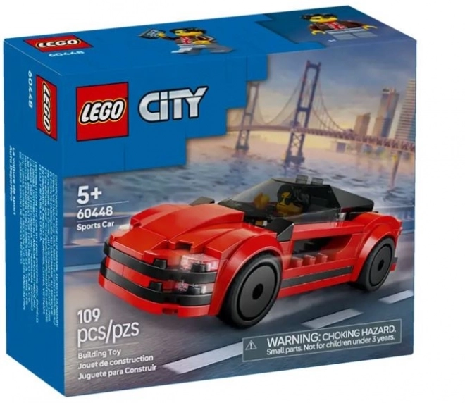 Czerwony sportautó LEGO City