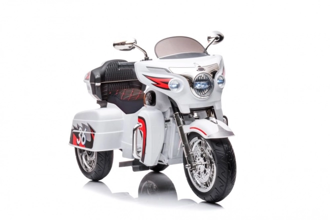 Elektromos háromkerekű motorkerékpár Goldwing fehér