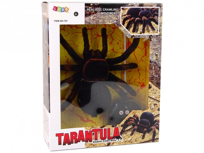 Távirányítós Fekete Tarantula Pók