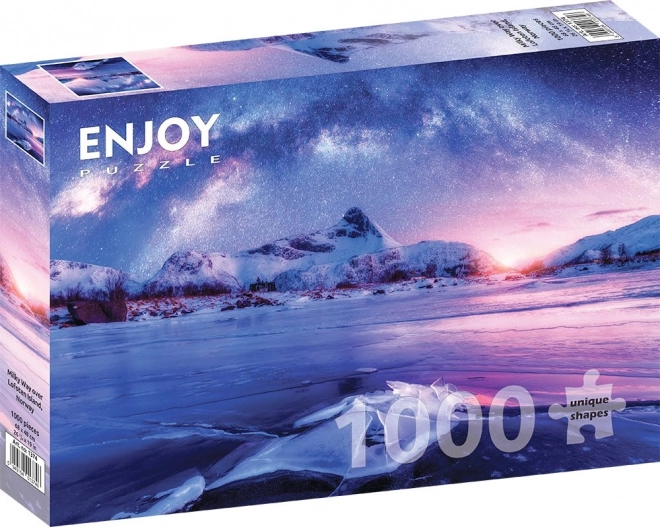 Élvezd Puzzle Tejút Lofoten, Norvégia 1000 darabos