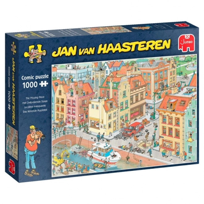 Jan Van Haasteren eltűnt darab puzzle 1000 darabos