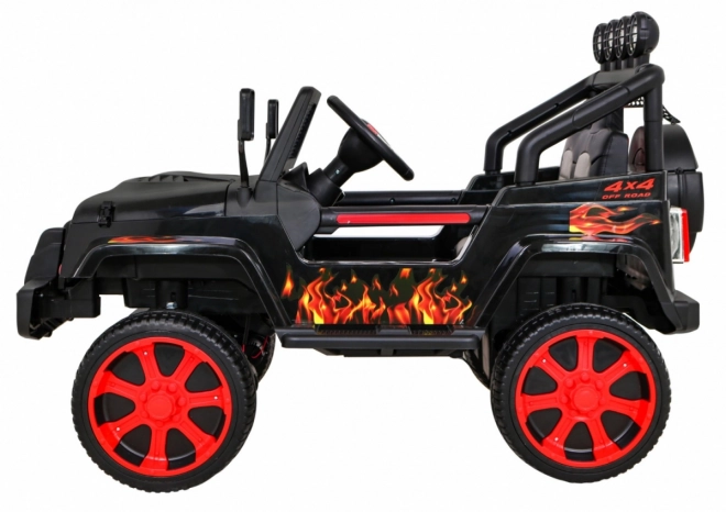Terén jármű Raptor Drifter Flames + Távirányítás + Hajtás 4x4 + Tároló hely + Lassú indítás + MP3 LED