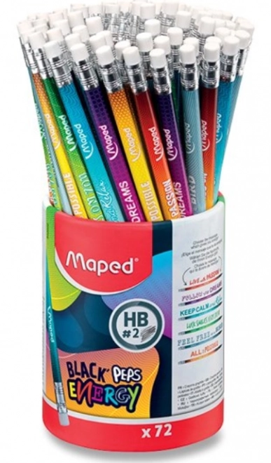 Maped grafitceruza Black'Peps Energy