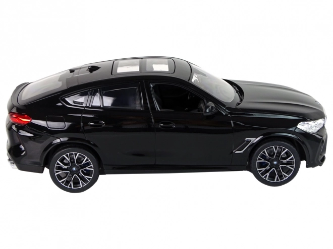 Távirányítós BMW X6 M autó 1:14 méretarányú Rastar fekete