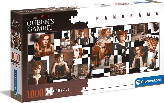 Clementoni panoráma puzzle Netflix: The Queen's Gambit 1000 darabos