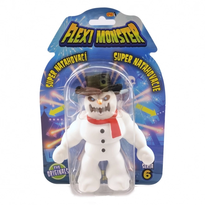 Flexi Monster ijesztő figurák sorozat 6 szilikon 14cm mix